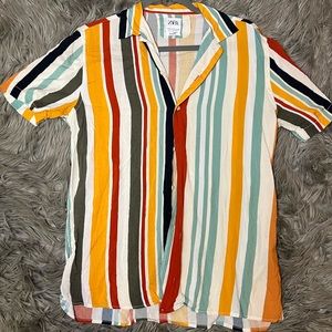 Zara Collar Shirt Medium Relaxed fit (Runs Small)